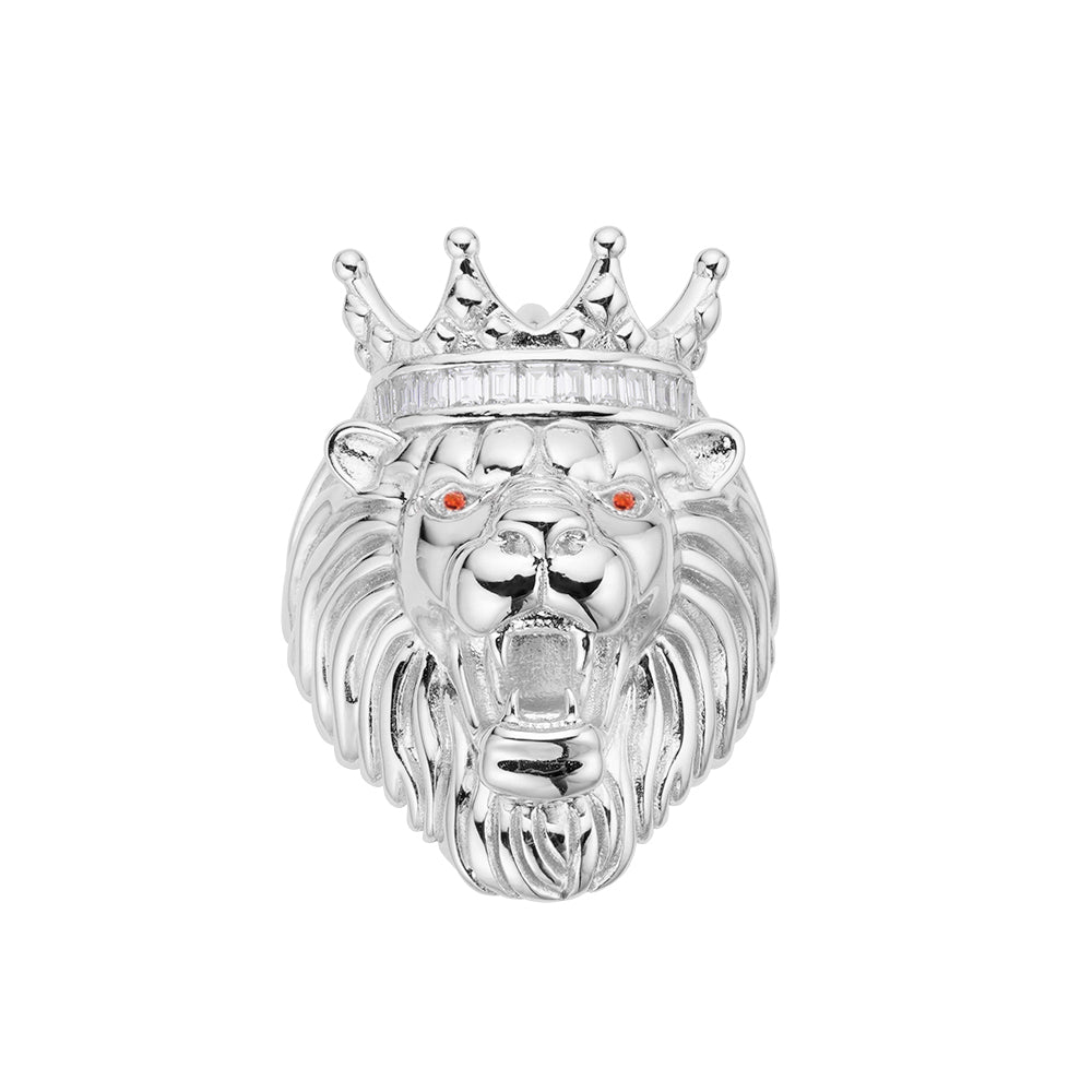 Lion Crown Men's Moissanite Ring Size 10