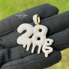 28g Bling Hip Hop Pendant