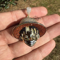 Custom Anime Character Iced Out Pendant