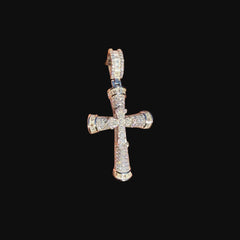 Moissanite Cross Pendant