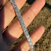 Moissanite 5mm Tennis Bracelet