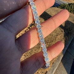 Moissanite 5mm Tennis Bracelet
