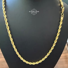 Rope Chain Necklace - 3mm - Waterproof & Durable