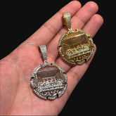 14k Gold Plated Last Supper Pendant