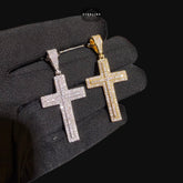 Moissanite Cross Pendant