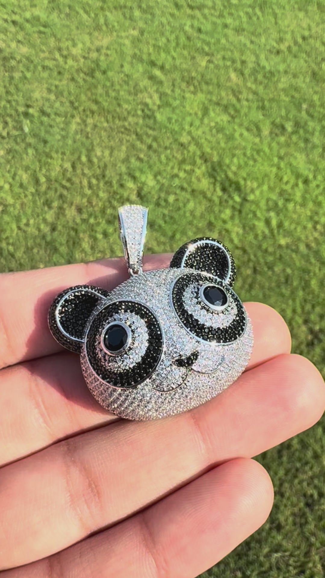 Panda Iced Out Pendant