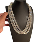10mm Moissanite Tennis Chain