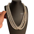 10mm Moissanite Tennis Chain