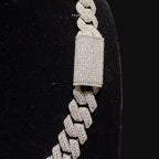 Moissanite 20mm 3D Cuban Chain