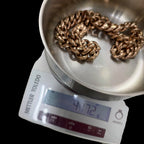 20mm Rose Gold Stainless Steel Cuban Chain 24"