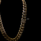20mm Rose Gold Stainless Steel Cuban Chain 24"