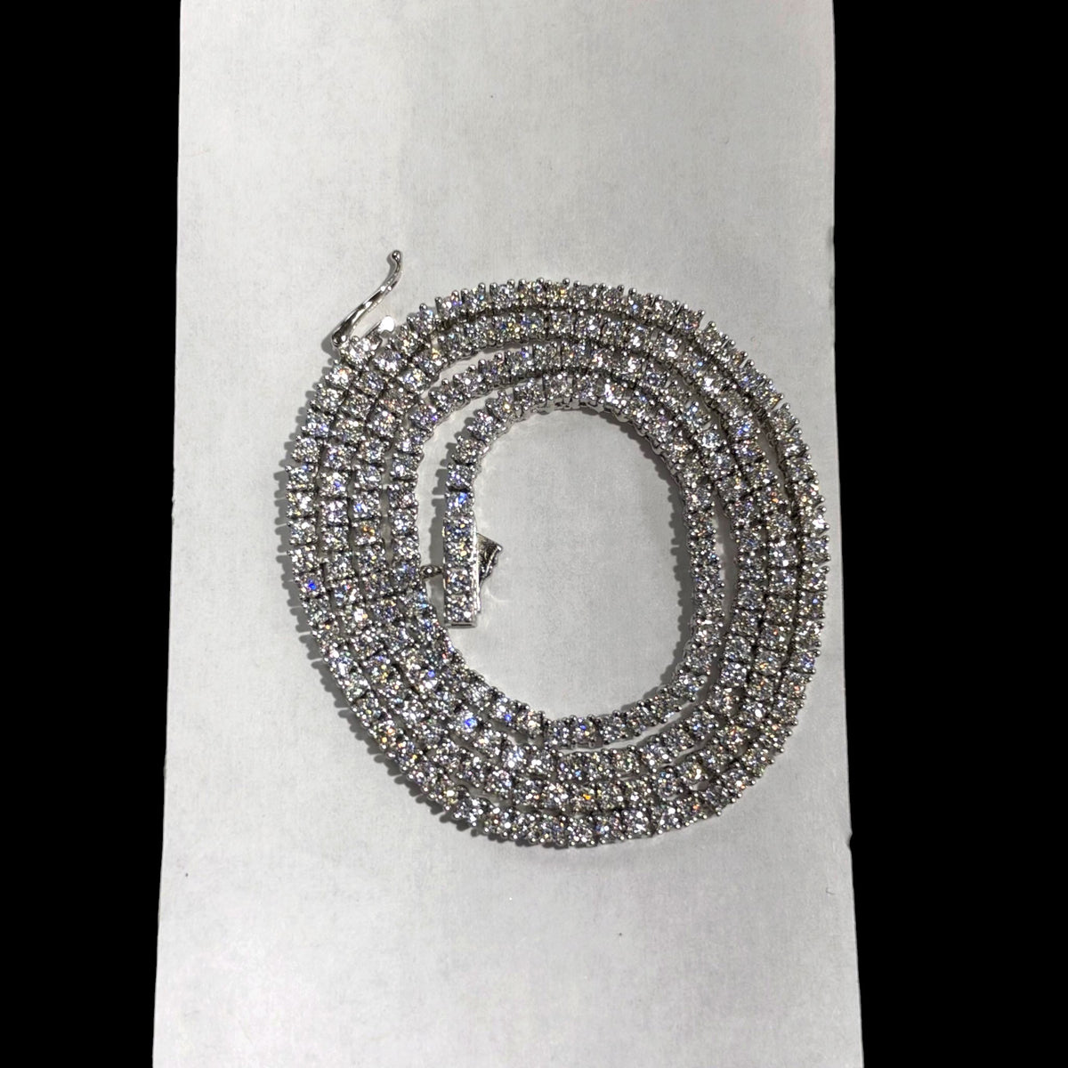 2mm Moissanite Tennis Chain