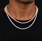 4mm Moissanite Tennis Chain