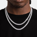 5mm Flower Cluster Tennis Chain
