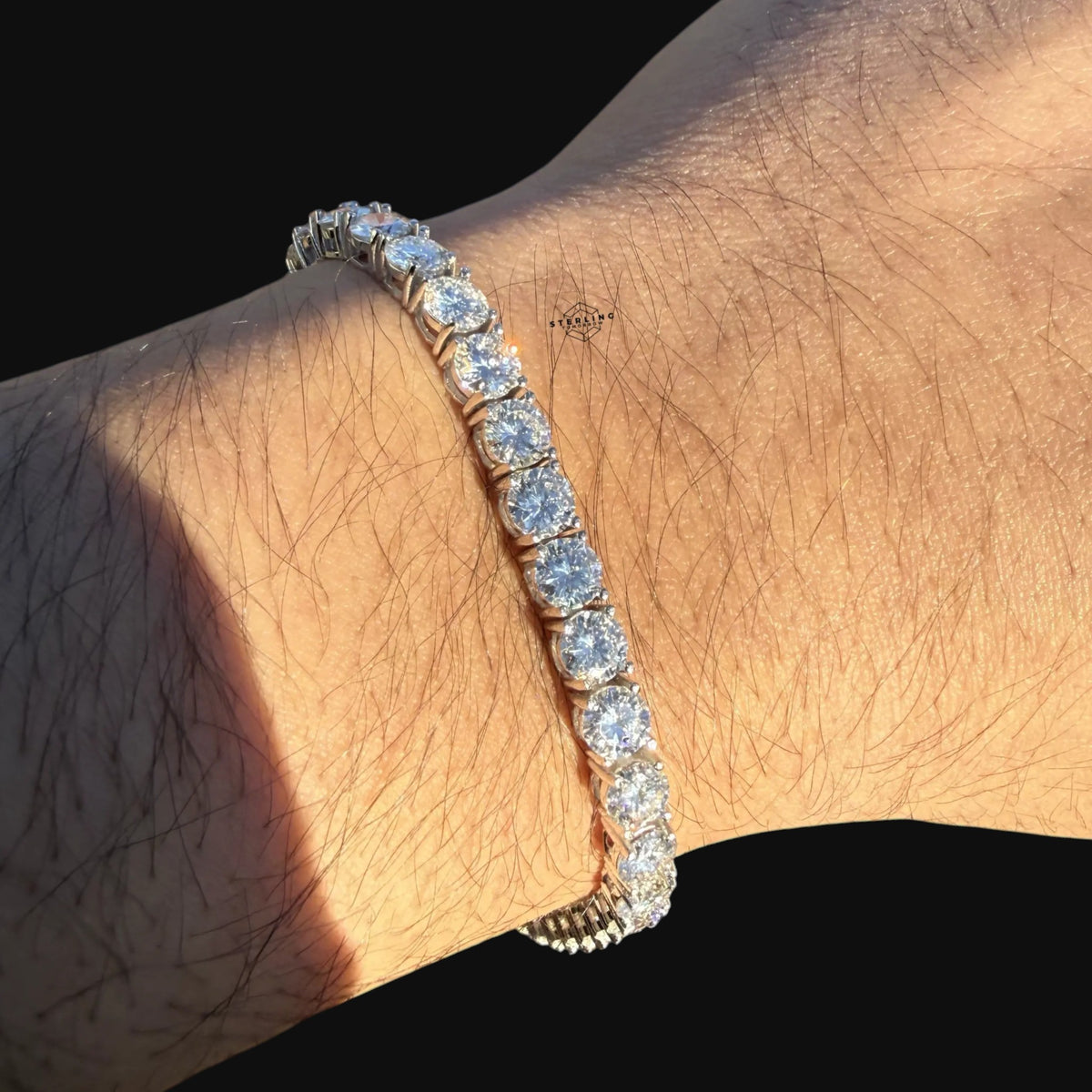 Moissanite 5mm Tennis Bracelet