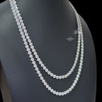 5mm Flower Cluster Moissanite Necklace