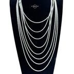 925 Sterling Silver 2.5mm Rope Chain Necklace - Made in Italy