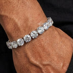 10mm Moissanite Tennis Bracelet