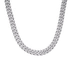 13mm Square Cuban Moissanite Chain