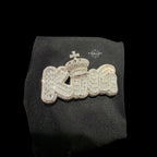 King Silver Tone Pendant