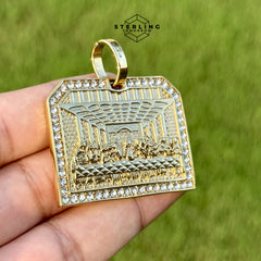 Last Supper Stainless Steel Pendant