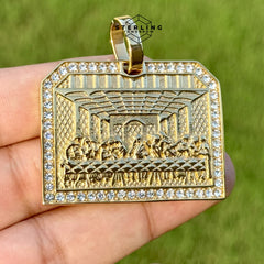 Last Supper Stainless Steel Pendant