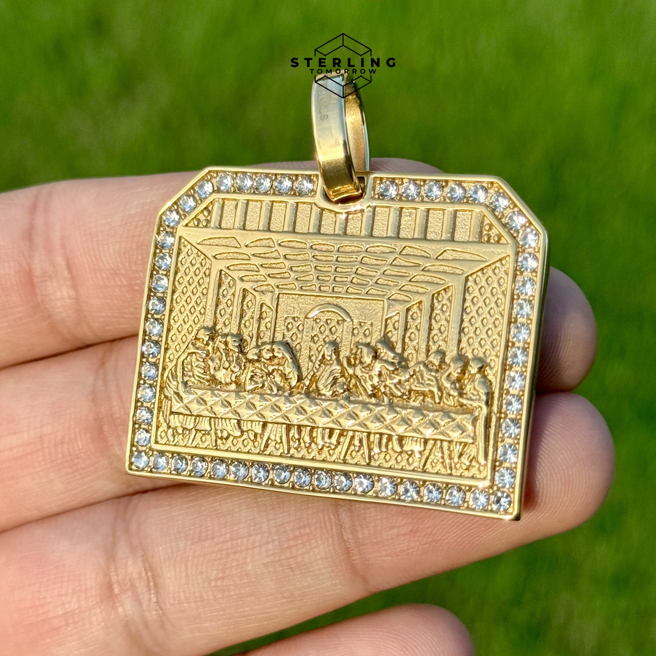 Last Supper Stainless Steel Pendant