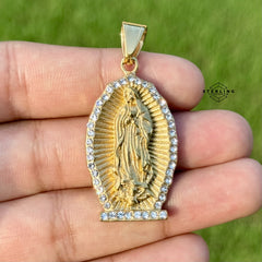 Guadalupe St. Mary Stainless Steel Pendant