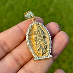 Guadalupe St. Mary Stainless Steel Pendant