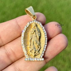 Guadalupe St. Mary Stainless Steel Pendant