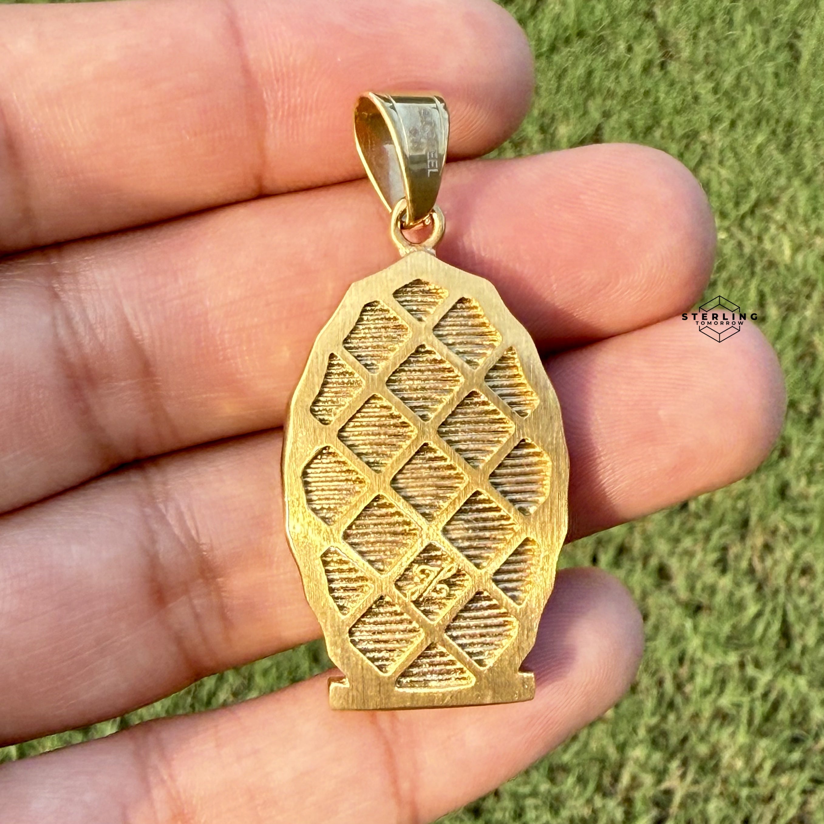 Guadalupe St. Mary Stainless Steel Pendant