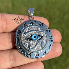 Eye of Horus Stainless Steel Pendant