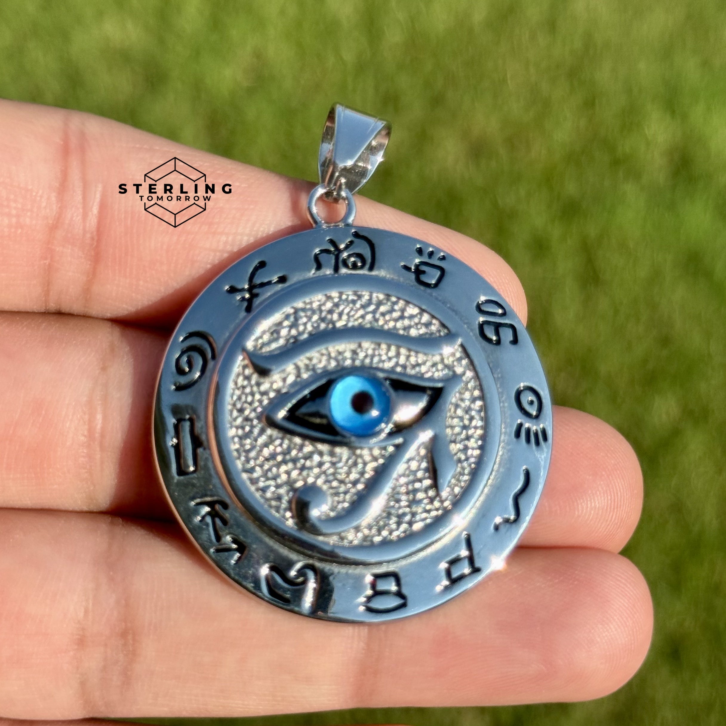 Eye of Horus Stainless Steel Pendant