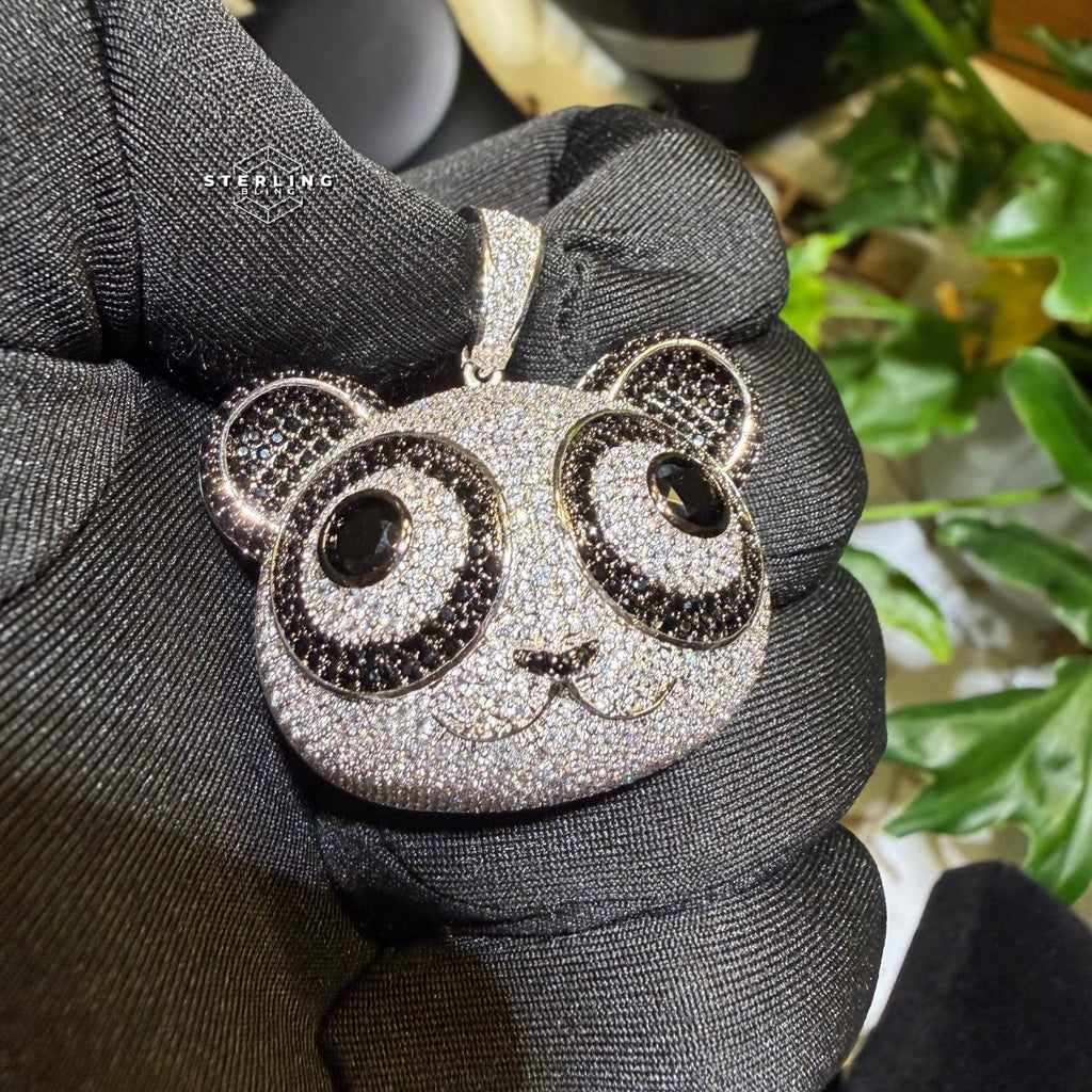 Iced Out Panda Pendant