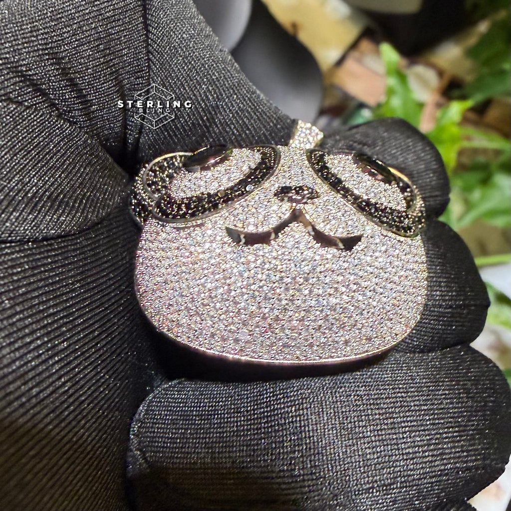Iced Out Panda Pendant