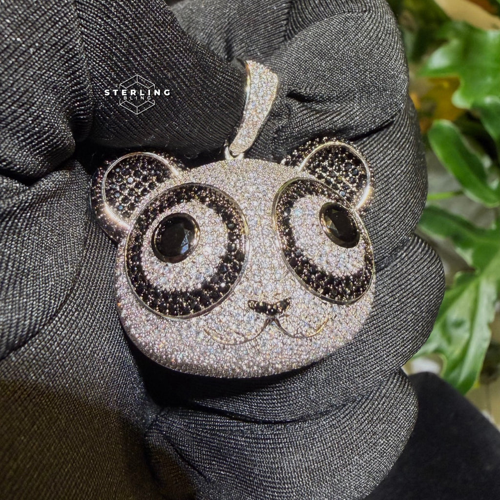 Iced Out Panda Pendant