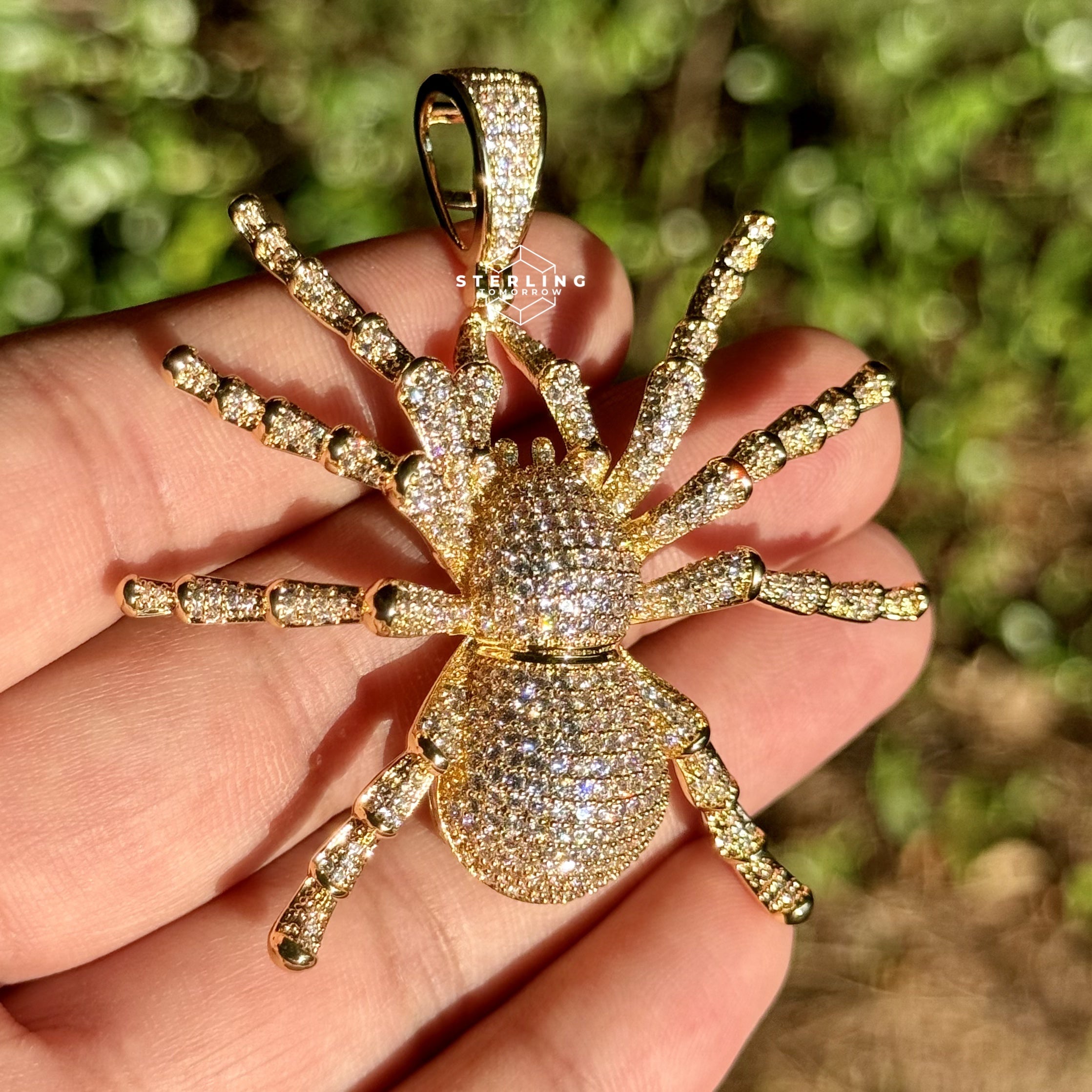 Spider Iced Out Custom Pendant