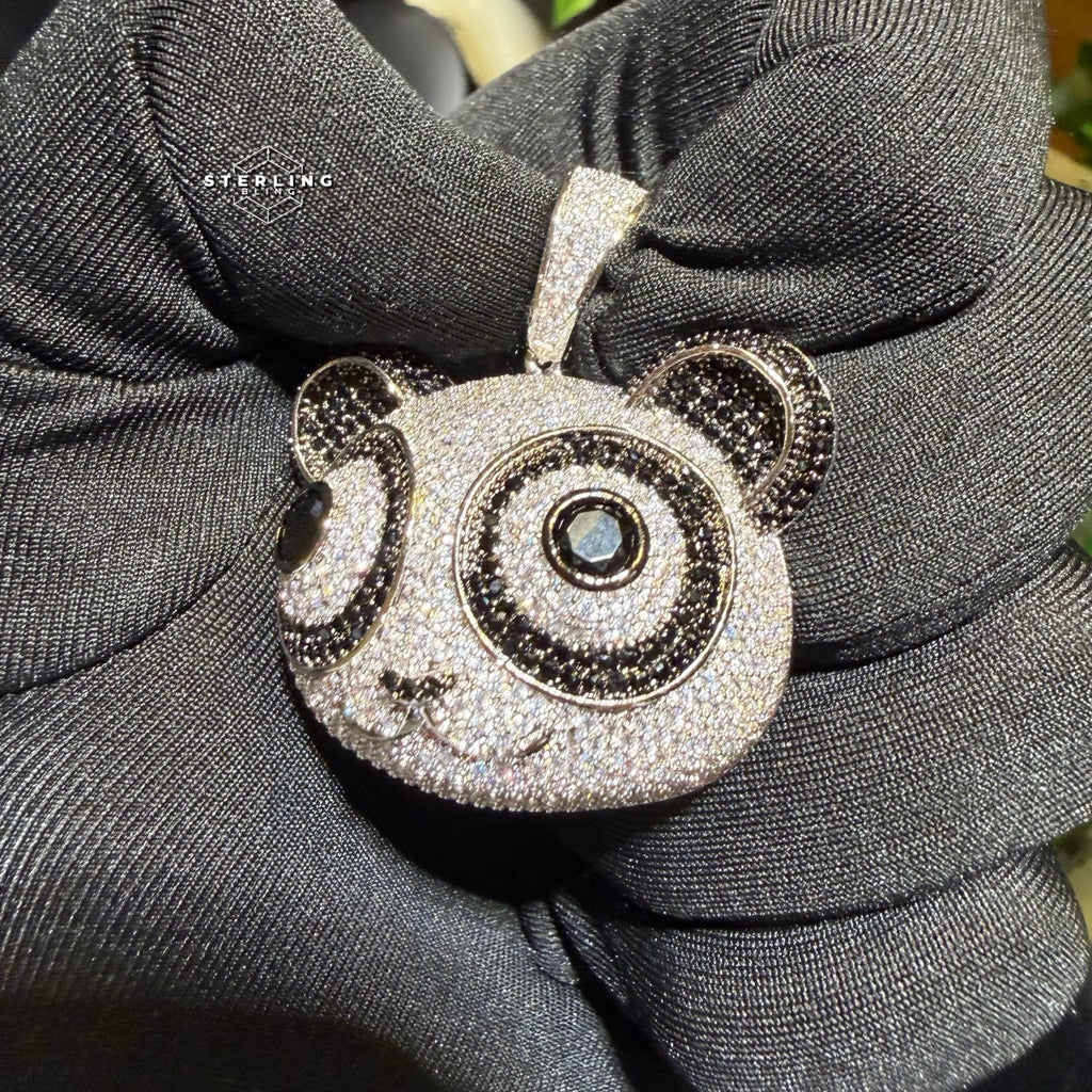 Iced Out Panda Pendant
