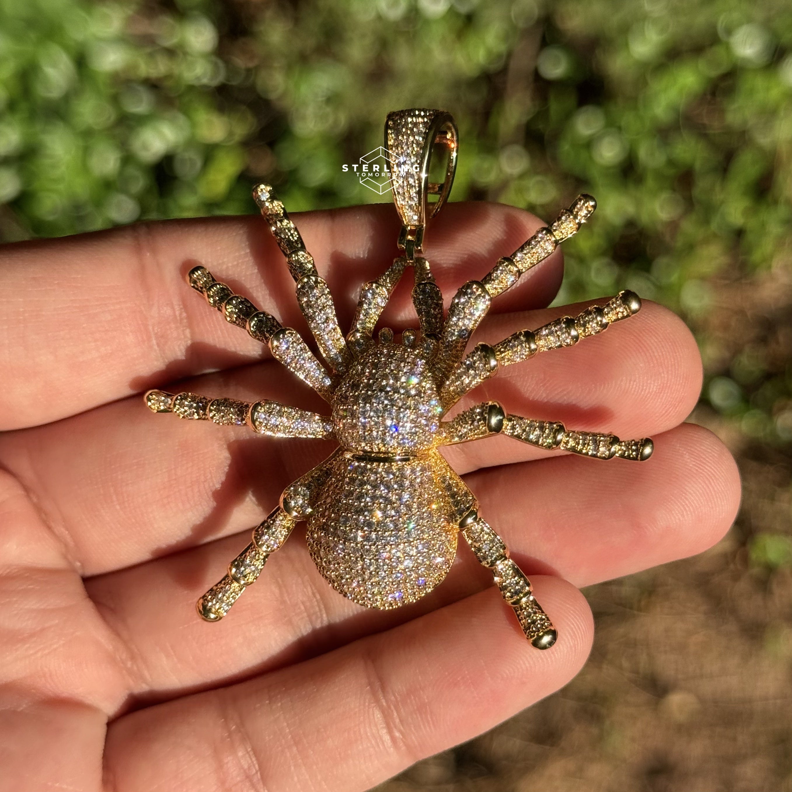Spider Iced Out Custom Pendant