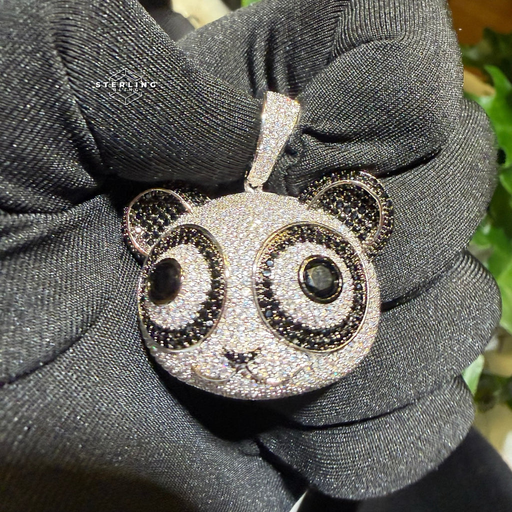 Iced Out Panda Pendant