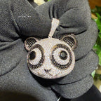 Iced Out Panda Pendant