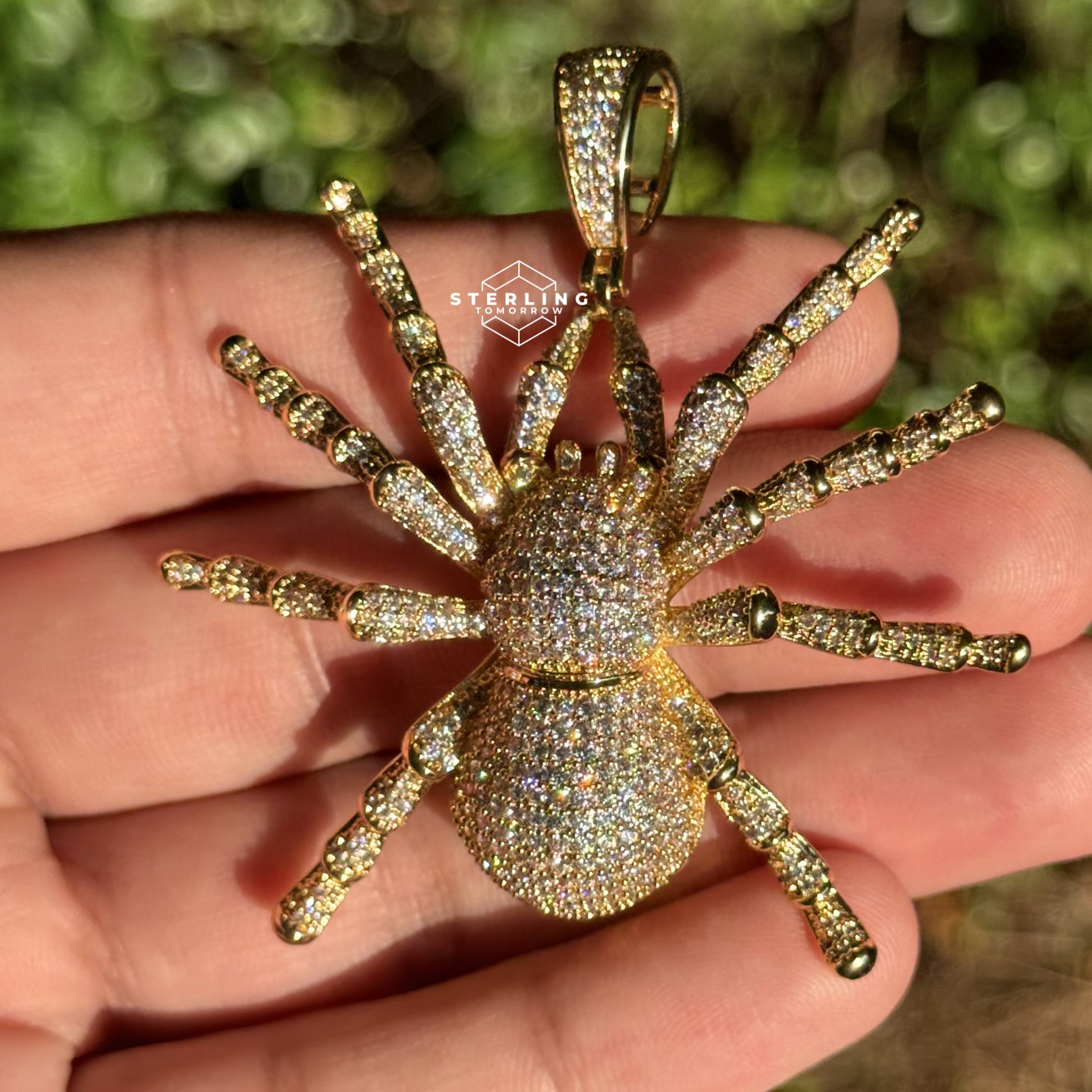 Spider Iced Out Custom Pendant