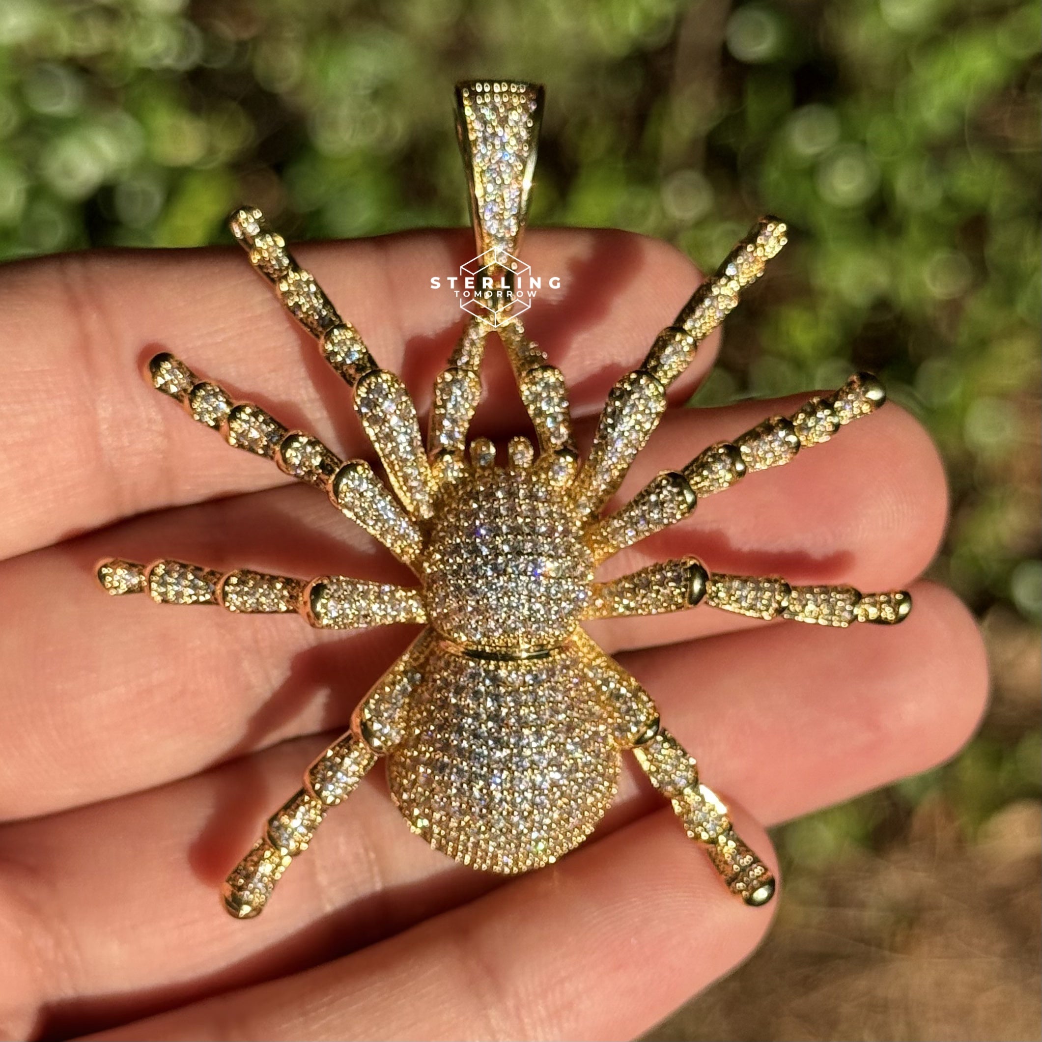 Spider Iced Out Custom Pendant