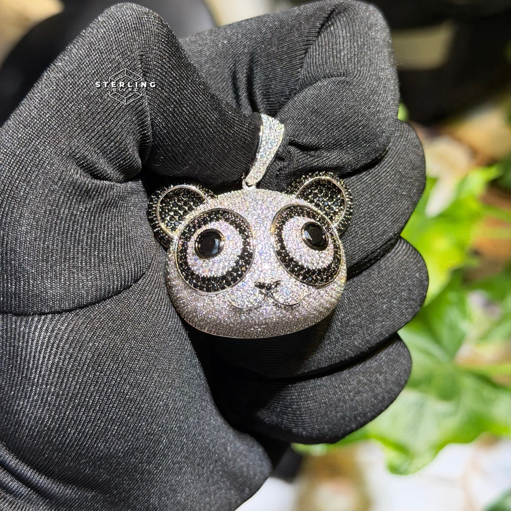 Iced Out Panda Pendant
