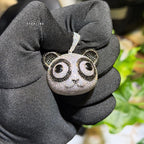 Iced Out Panda Pendant