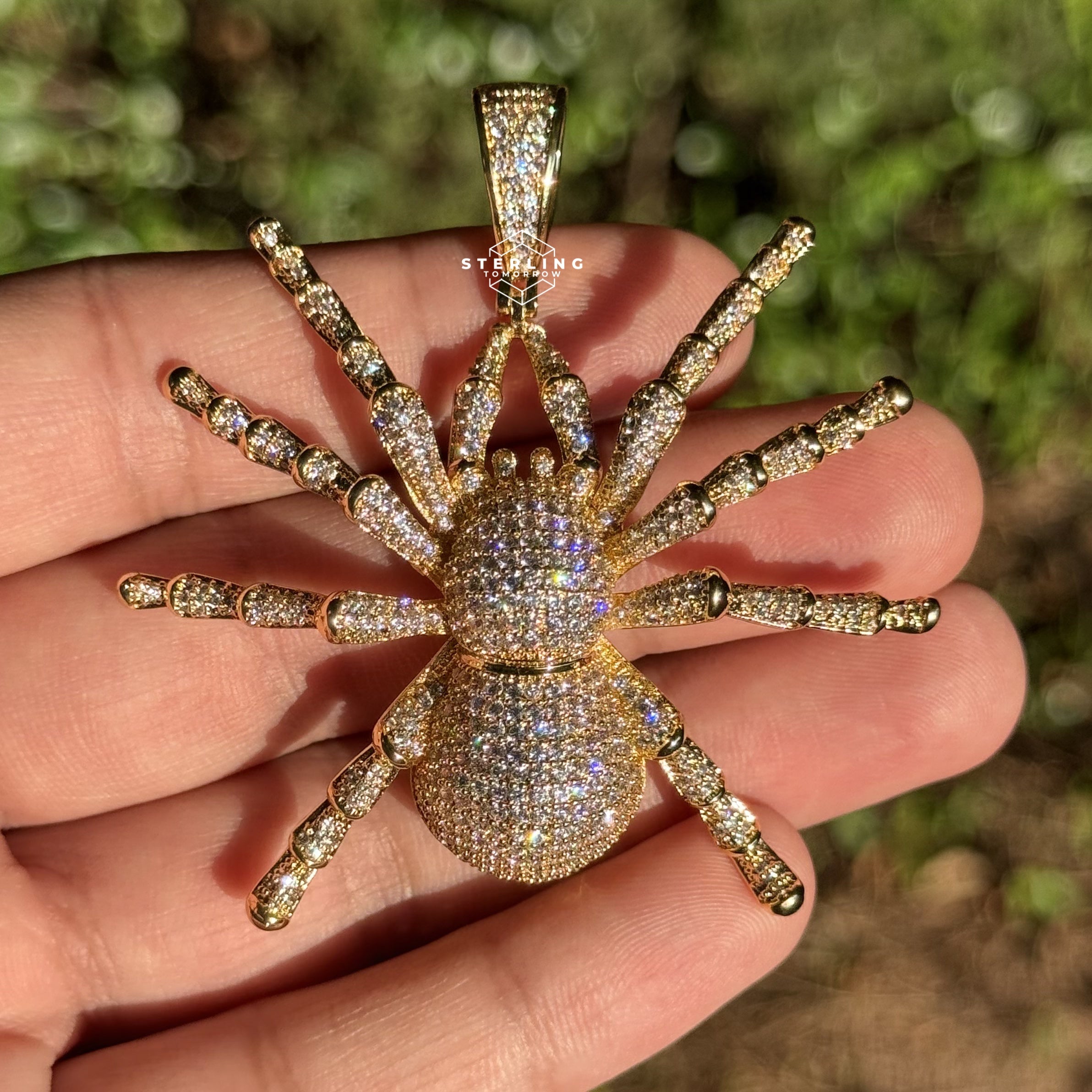 Spider Iced Out Custom Pendant