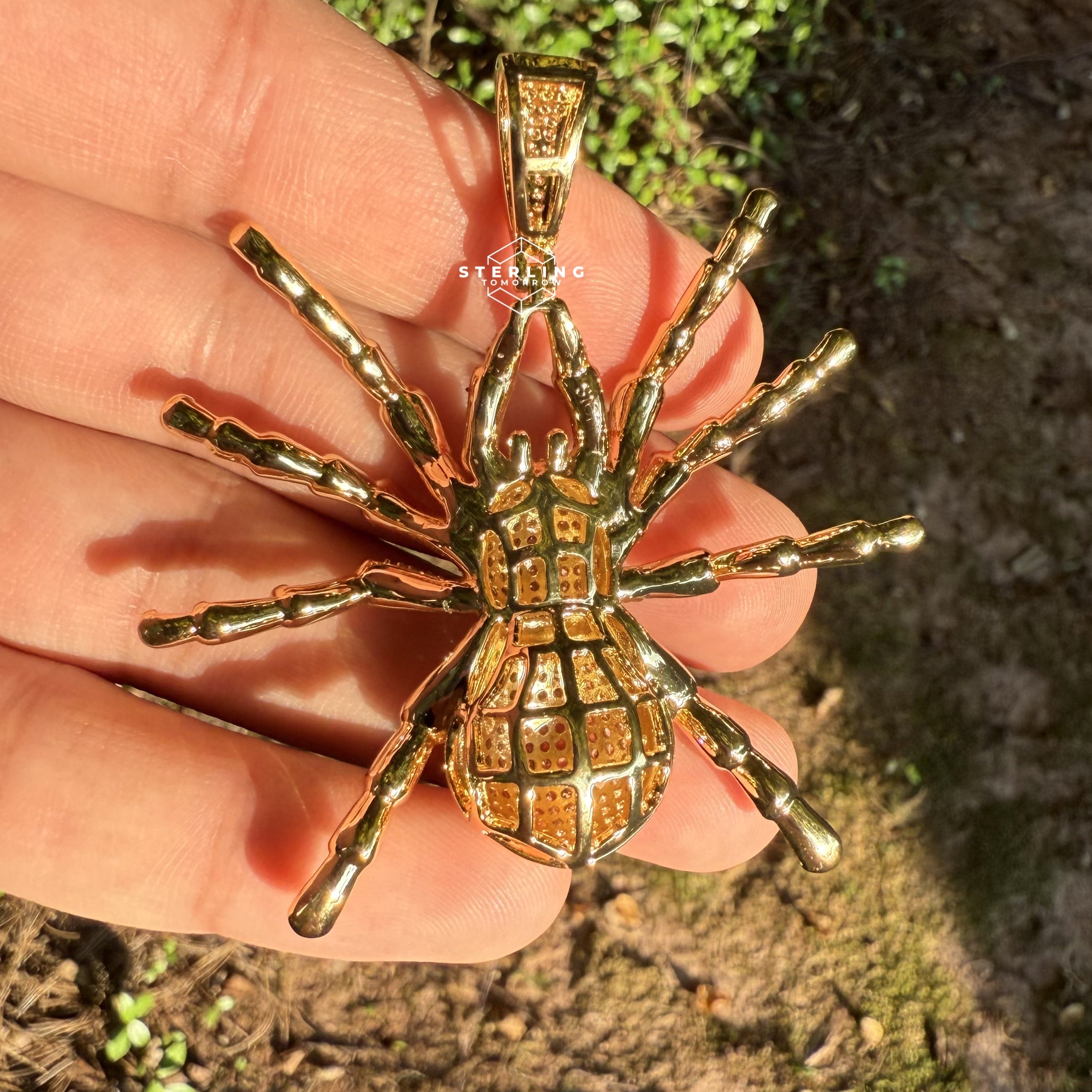 Spider Iced Out Custom Pendant