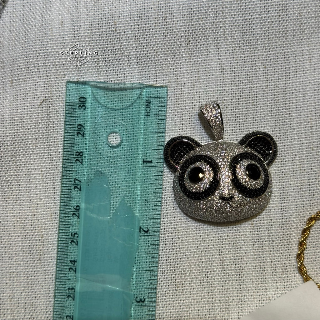 Iced Out Panda Pendant