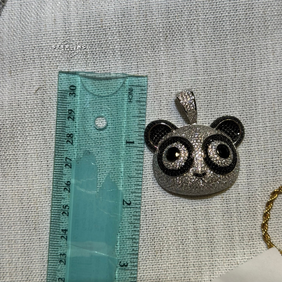 Iced Out Panda Pendant