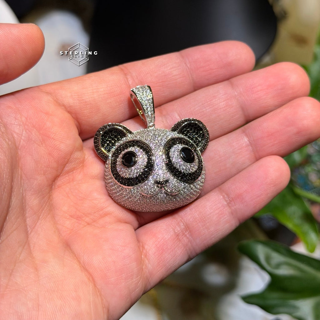 Iced Out Panda Pendant